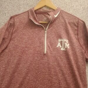 Texas A&M Nike Dri Fit Aggies Lightweight Mens Long Sleeve Hoodie Size XL
